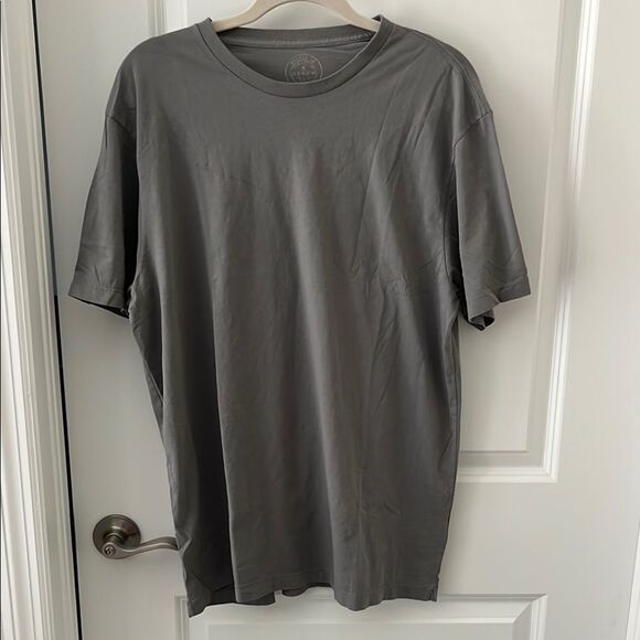 J. Crew Anchor Broken in Gray Short Sleeve Tee Classic Crew Neck NWOT - Picture 1 of 8